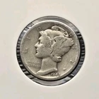 1942-D Mercury Dime 90% Silver US Mint Denver