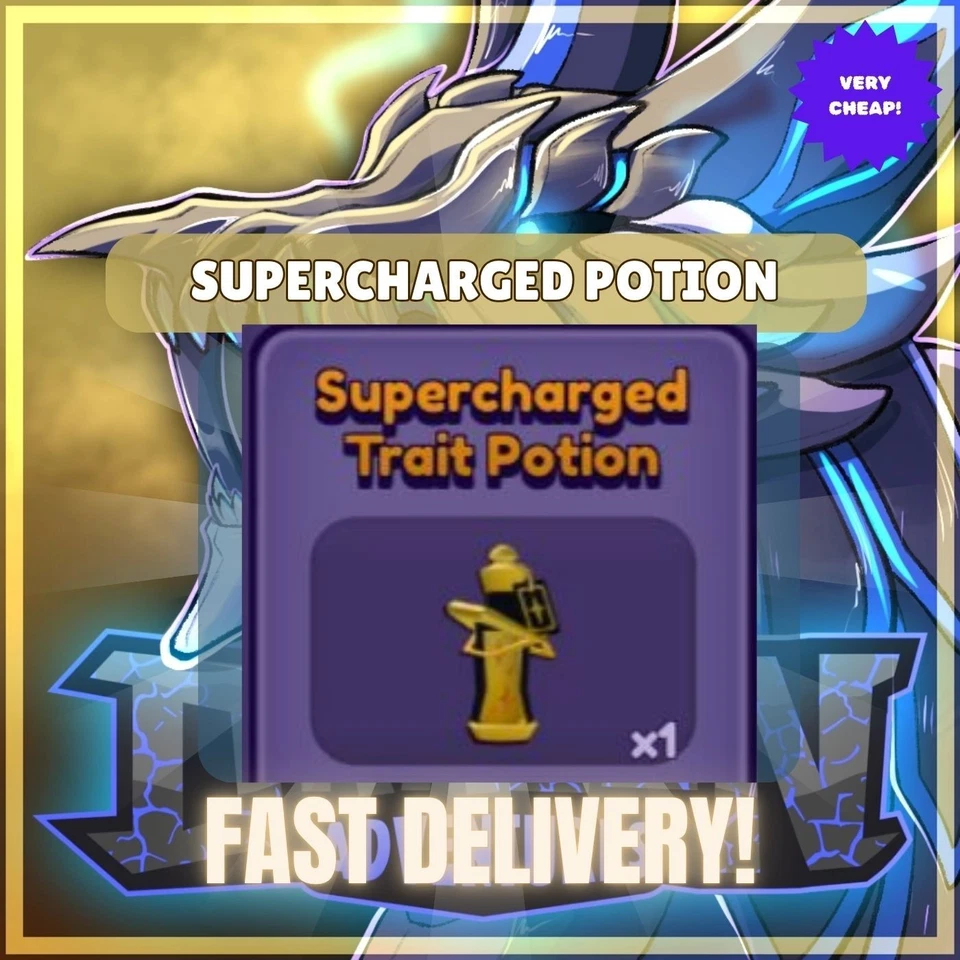 Supercharged Trait Potion - Dragon Adventures D.A - CHEAPEST - LIMITED OFFER!
