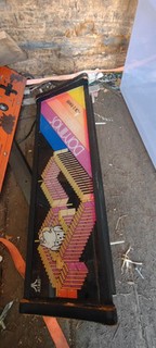 atari dominos arcade marque with top sign #1