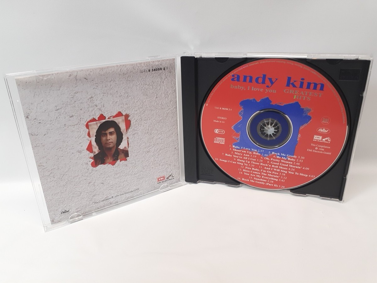 Andy Kim Baby I Love You - Greatest Hits CD (EMI 1999) 16 Tracks
