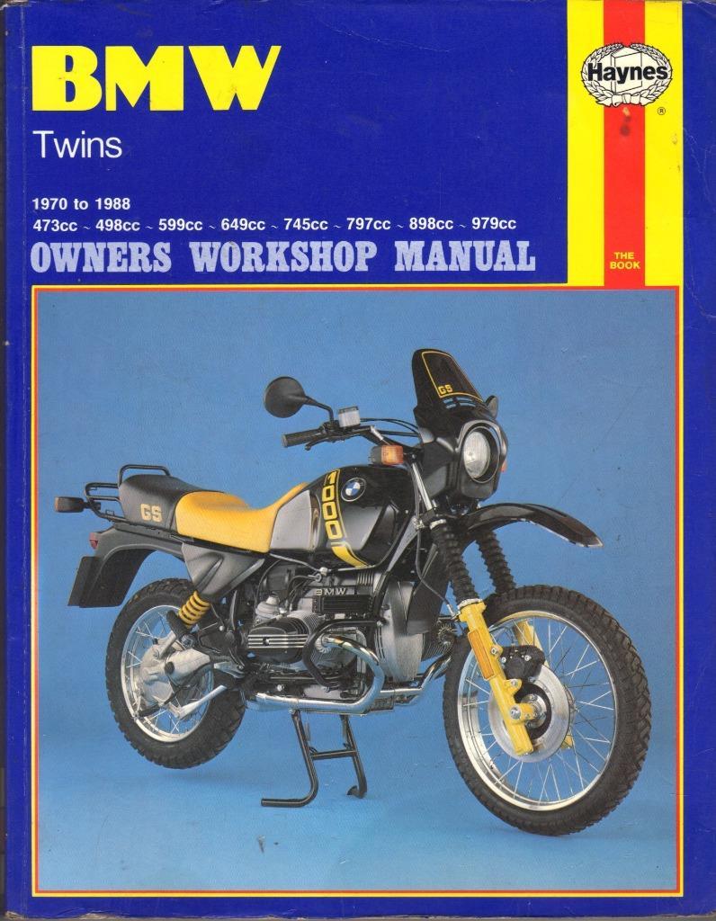 BMW R100,R90,R80,R75,R60,R65,R50,R45,GS,RS,RT,SP,S,T,G/S HAYNES MANUAL 1970- 1988 | eBay