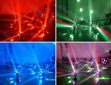 LED RGBW NightClub Lighting 12x10w mini Moving Beam Disco DJ Party Stage Lights