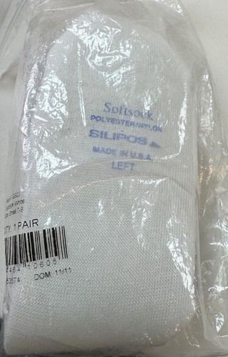 Silipos SoftSock - 1 Pair - Size 7-9 Foot -Gel Soles -Foot Pain ,Walking Support - Picture 10 of 11