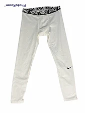 NWT $55 Nike Thermal Dri-Fit Compression Tights Pants 748868-100 White 2XL XXL