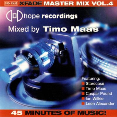 Various - XFade Master Mix Vol. 4: Hope Recordings (CD, P/Mixed)
