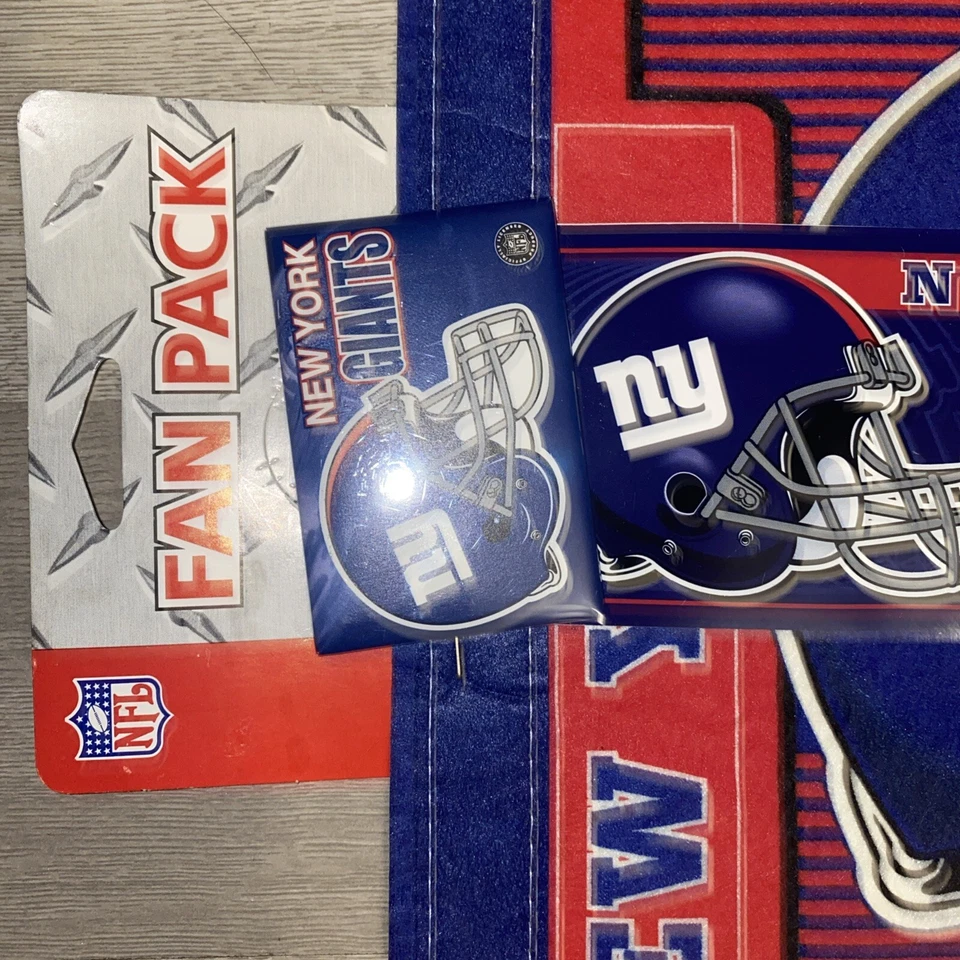 LOT 6 VINTAGE NEW YORK PENNANTS flag banner NFL NBA MLB NHL Knicks Jets Giants - Image 3 of 4