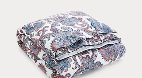Ralph Lauren CARTER Paisley Full/Queen Duvet Cover & Shams Set New $300 - Picture 2 of 10