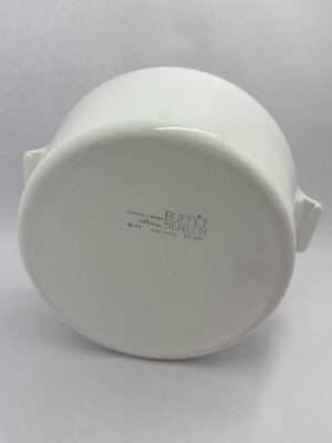 Corning Ware B-1 White Buffet Server 3/4 8