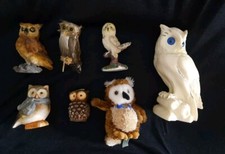Tolle Eulen Sammlung, 15 Stück, Konvolut, Owl, Keramik, Möbelgriffe, Untersetzer