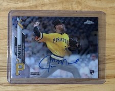 2020 Topps Chrome James Marvel RC Auto #RA-JMA Pittsburgh Pirates