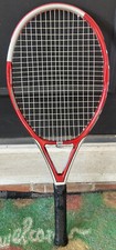 Wilson 110cm Triad 5 Tennis Racquet Racket Red Silver Frame No. 3 4 3/8 Grip