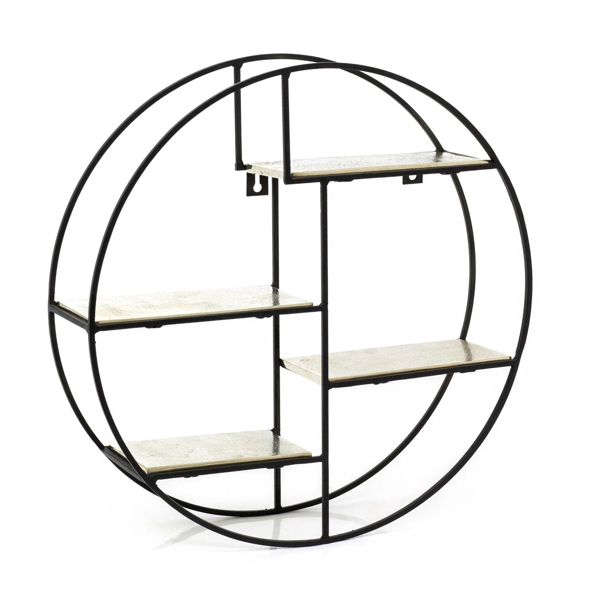 Silver wall 2024 shelf unit