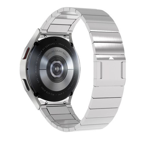 For Samsung Galaxy Watch6/5/5Pro/6 Classic Band Magnetic Stainless Steel Strap - Photo 2 sur 27