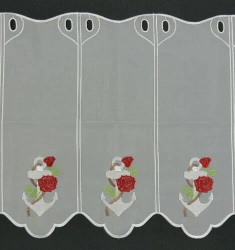 Rollos, Gardinen, Vorhänge & Zubehör im Maritimen Stil fürs Badezimmer