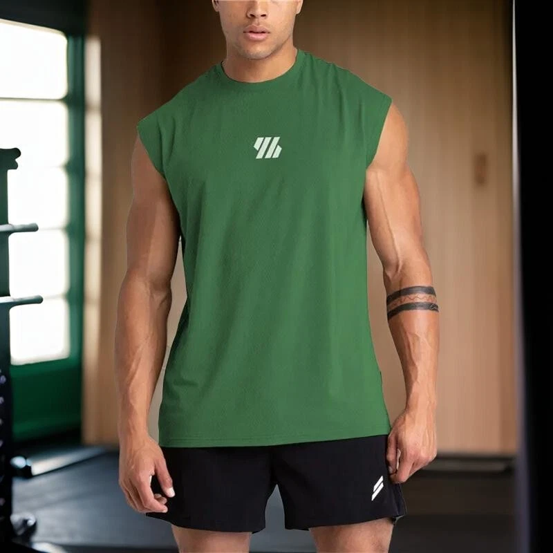 Mens Summer Tank Tops Fitness Sleeveless Shirt Breathable Gym Wear
Opens in a new window or tab