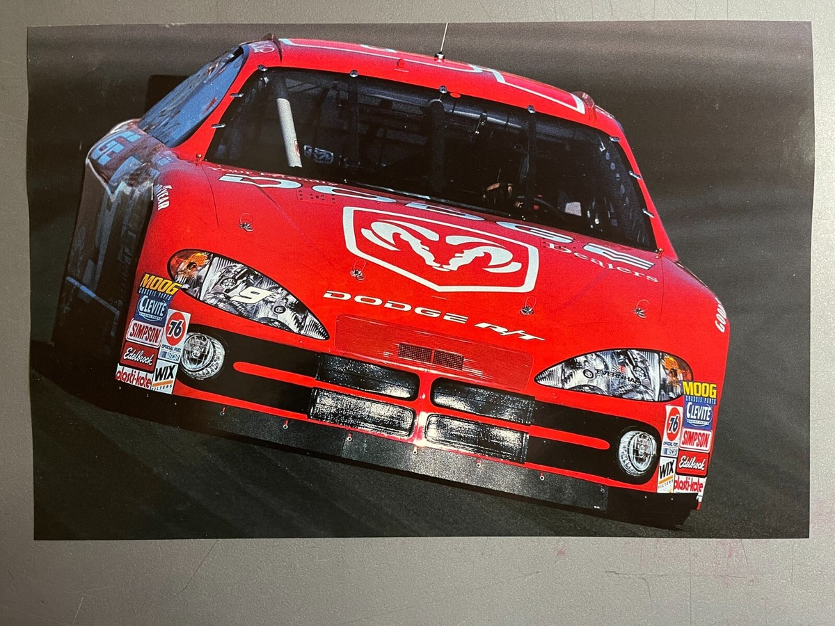 2002 Dodge R/T NASCAR Race Car Print, Picture, Poster RARE