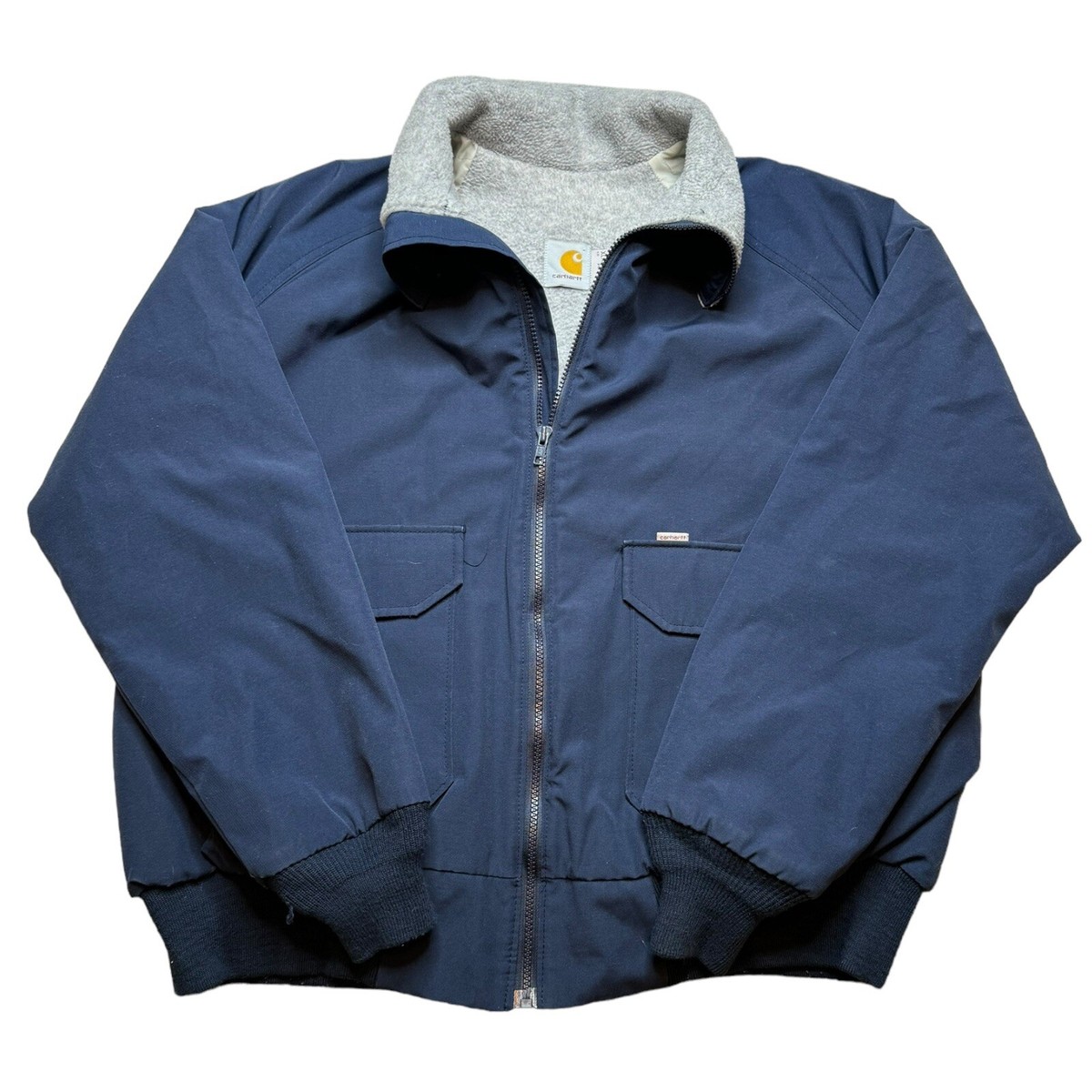 Vintage Carhartt 100 Years 1989 Fleece Lined Bomber Jacket Vintage Carhartt 100 Years 1989 Fleece Lined Bomber Jacket