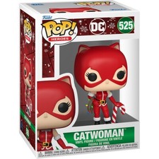 DC Comics Holiday Catwoman POP Vinyl Figure #525 Funko Christmas New