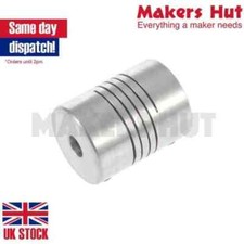 Flexible Shaft Coupling Coupler - 25mm - 3D Printer - CNC - 3 4 5 6.35 7 8 10mm