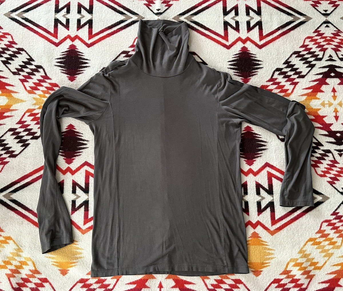 【初心者の民さん専用】KAZUYUKI KUMAGAI Attachment Kazuyuki Kumagai Turtleneck Charcoal Gray Made In