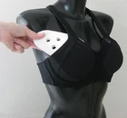 BAY QUICK Chest Protector "NO LONGER NEED A TOP" Ladies Women Kickboxing Boxing Karate