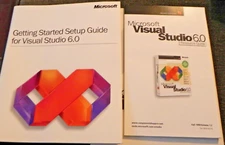 Microsoft Visual Studio 6.0 Setup and Resource Guides **NO CD**