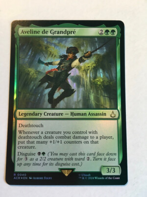 MTG Aveline de Grandpre Foil - ACR 0040 - NM - MTG Magic | eBay