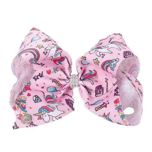 Mermaid Bow-Pattern Bow-Girl's Hair Bow-Cheer Party Dance-Like JoJo Bows - Picture 11 of 48