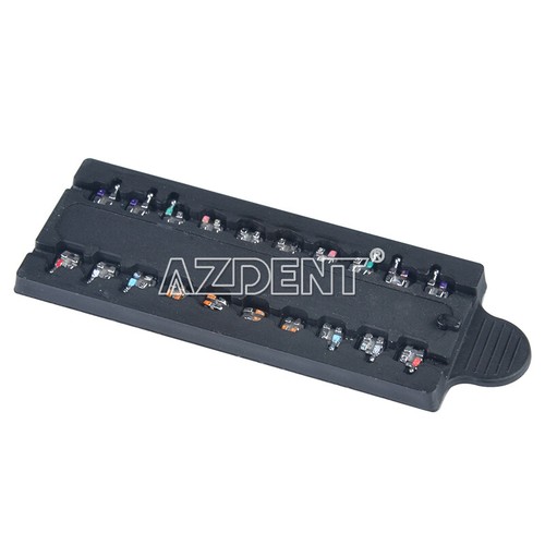 AZDENT Dental Ortho MIM Monoblock Bracket Braces Mini Roth/MBT 022/018 Hook 345 - Picture 23 of 34