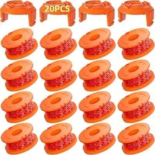 Eventronic 20 Pack WA0010 Trimmer String Compatible with 16 Spool + 4 Cap 