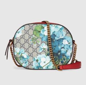 gucci blooms pouch blue