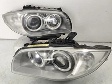 BMW 1 Series GREY XENON HID Front Headlight Lamps 135i 116i 118i E81 E82 E87 OEM