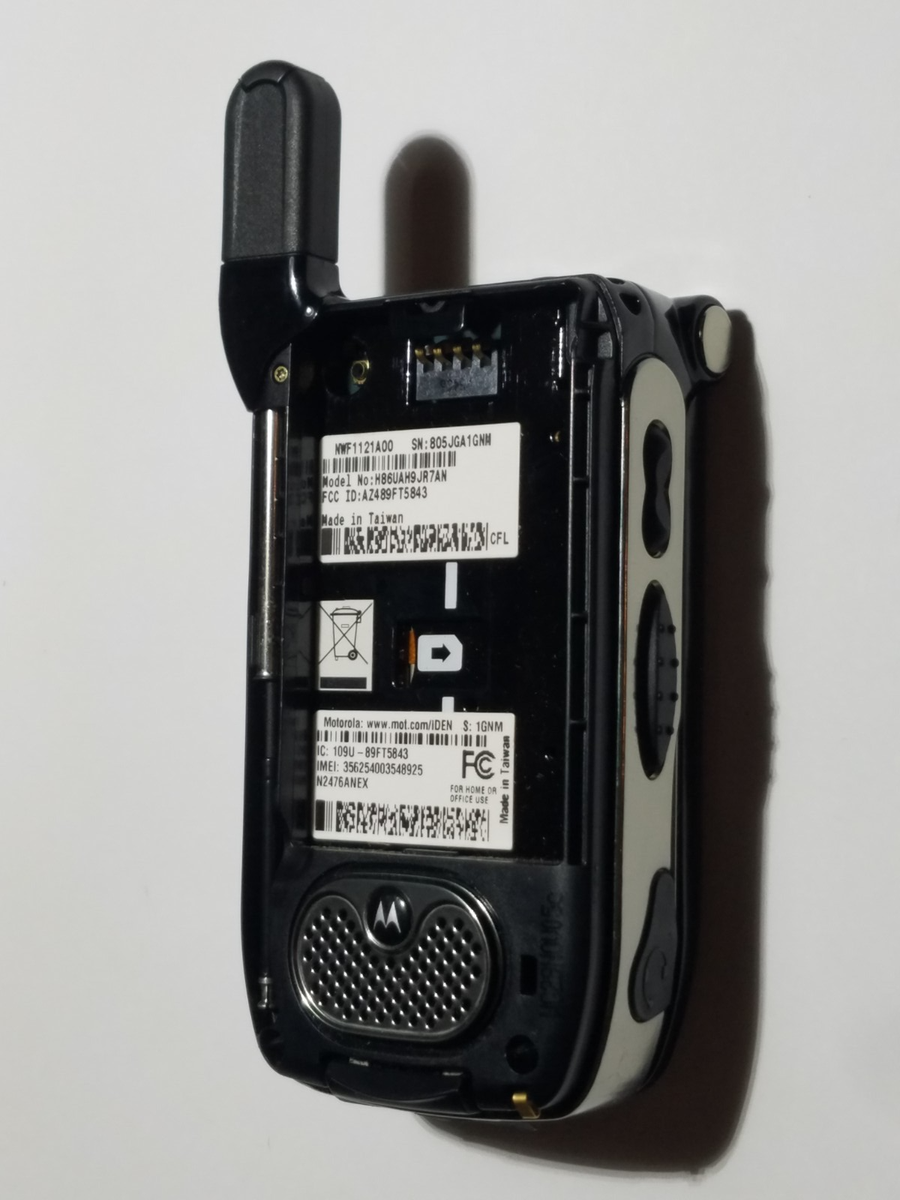 Rare Collectors Iden Network Motorola i920 Flip Bleep PTT Chirp
