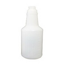 Polyethylene Spray Bottle w/ Trigger Sprayer Natural 32 oz 3/Pack