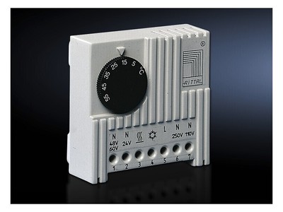 Rittal SK 3110.000 Thermostat, Schaltschrank-Innentemperaturregler, 24-230 V, 1~