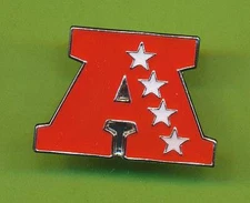 High Quality Enamel Lapel Pin - AFC Logo   Includes Free Shipping