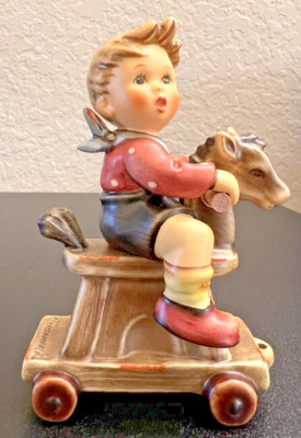 Hummel # 1628  Hum 2020  ''Riding Lesson''  First Issue TMK 8  NEW!