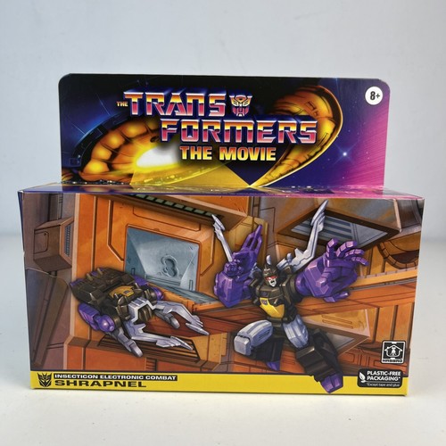 Hasbro Transformers The Movie Shrapnel Retro Brandneu Takara Tomy Versiegelt SS86