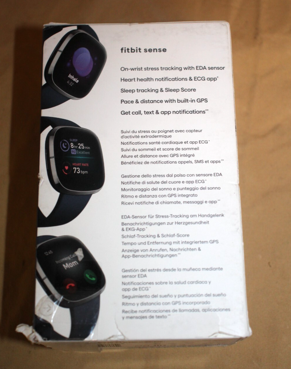 Fitbit FB512 Sense Smartwatch - White for sale online | eBay Fitbit FB512 Sense Smartwatch - White for sale online | eBay