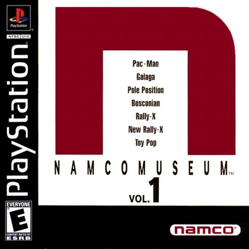 Namco Museum Vol. 1 PS1 Great Condition Complete Fast Shipping