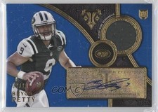 2015 Topps Triple Threads Rookie Relics Sapphire 3/10 Bryce Petty Auto 0g4
