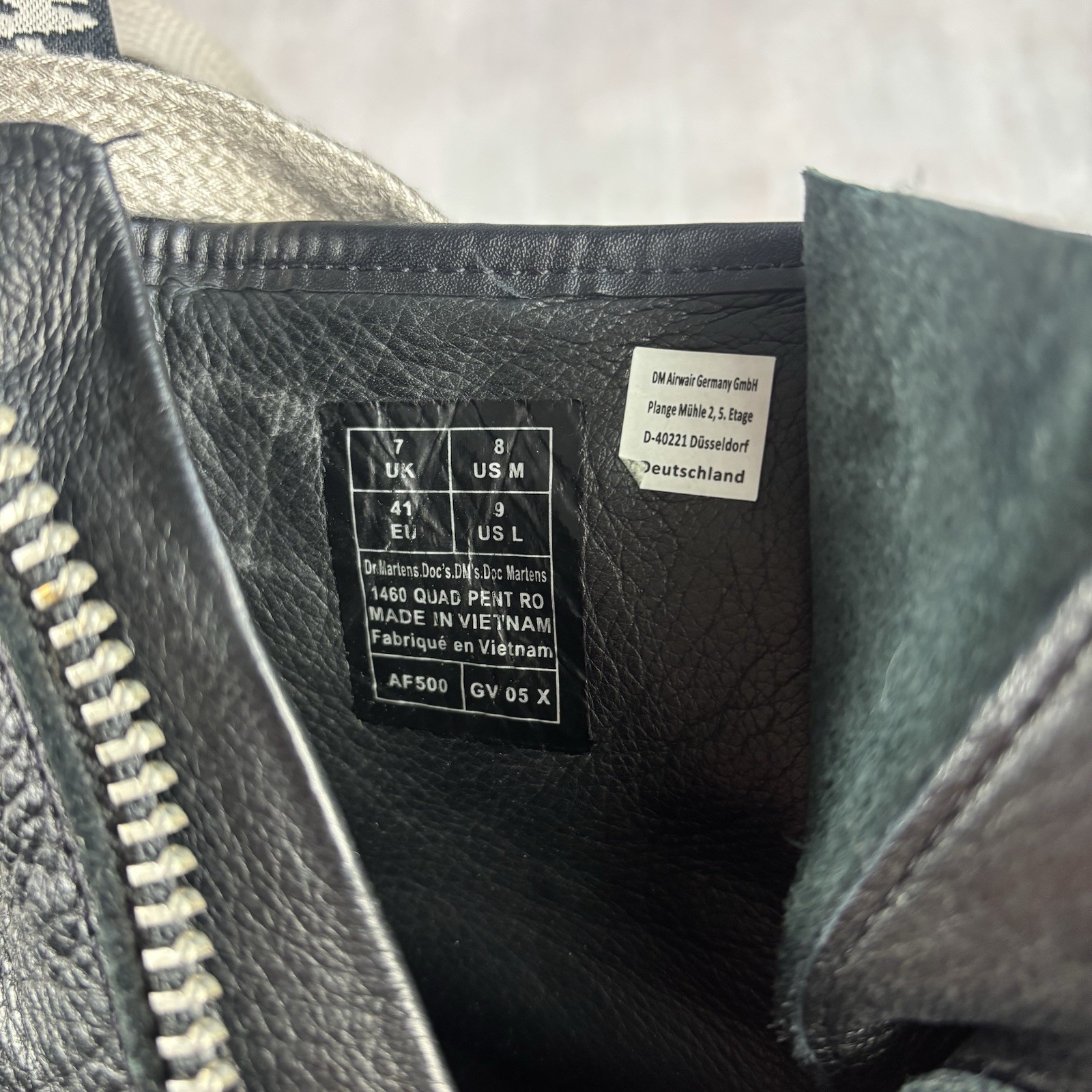Rick Owens X DR. doc martens Megalace 1460 image 8