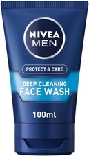 NIVEA MEN Deep Cleaning Face Wash Protect & Care 100ML UK
