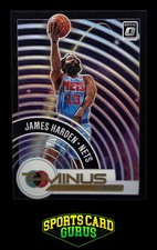 2020-21 Donruss Optic #7 James Harden T-Minus 3...2...1 Holo