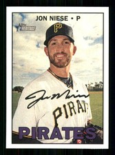 2016 Topps Heritage #552 Jon Niese Pittsburgh Pirates 63755