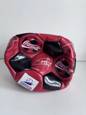 Ballon Vintage Football Coca Cola coupe Du Monde France 1998 - Excellent État - Photo 1/4