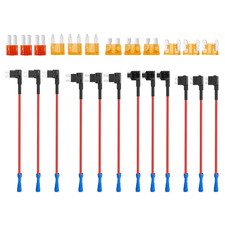 24 Stück Stromdieb KFZ Sicherung Adapter Set,Standard Sicherungshalter Stromdieb 24 Stück Stromdieb KFZ Sicherung Adapter Set,Standard Sicherungshalter Stromdieb