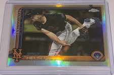 Topps 2025 Chrome Update Ryan Helsley USC12 Refractor New York Mets