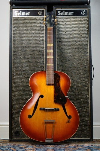 1957 Framus 5/53 Capri Vintage Archtop Jazz Guitar Sunburst - Made in Germany