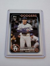 2024 Topps Update Yoshinobu Yamamoto RC Rookie #US149 Dodgers